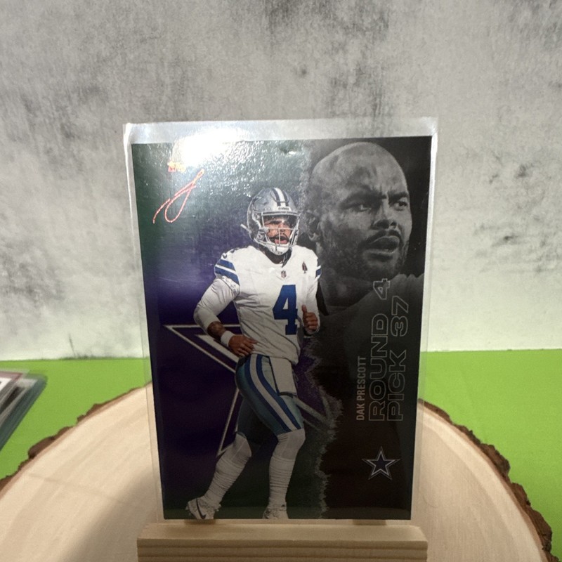 Topps Composite Round Pick Dak Prescott Insert #37 Dallas Cowboys