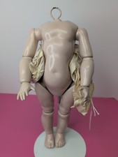 13" Tall Real Seeley Composition Doll Body Jointed Toddler Like Excellent OC