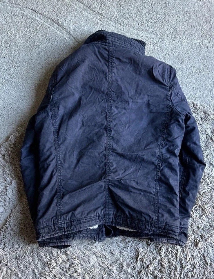 Vintage Heavyweight Abercrombie & Fitch Navy Jacket - Adirondack-like-Style - product detail image 4