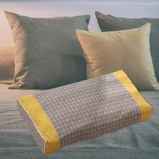 Oreiller De Sarrasin Respirant Bio Lavable Pour Support De Cou Pour Dormeur Sur