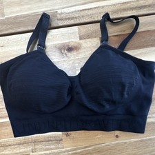 Kindred Bravely Nursing Bra Small Petite Black Comfortable Supportive Fit