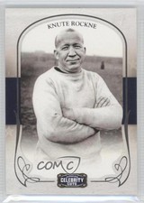 2008 Donruss Americana Celebrity Cuts 431/499 Knute Rockne #46 0f3