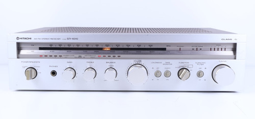 Vintage HITACHI SR-6010 Stereo Receiver Class G AMP Radio - Fully Tested