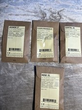 LE LABO 4pc Sample Set: Santal 33, Jasmin 17, Fleur D’Oranger 27 Rose 31, .025oz