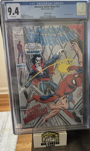 The Amazing Spider-Man #101 First Morbius 2nd Print CGC 9.4 (Near Mint)