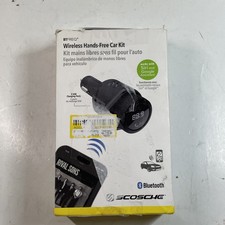 New SCOSCHE Bluetooth FM Transmitter Wireless Hands Free Car Kit Charging Ports