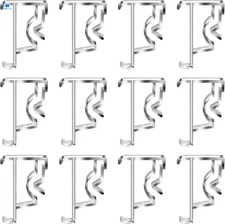12 Pcs Valance Blind Clips Replacement Clear 2 Inch Plastic Hidden 12pcs 