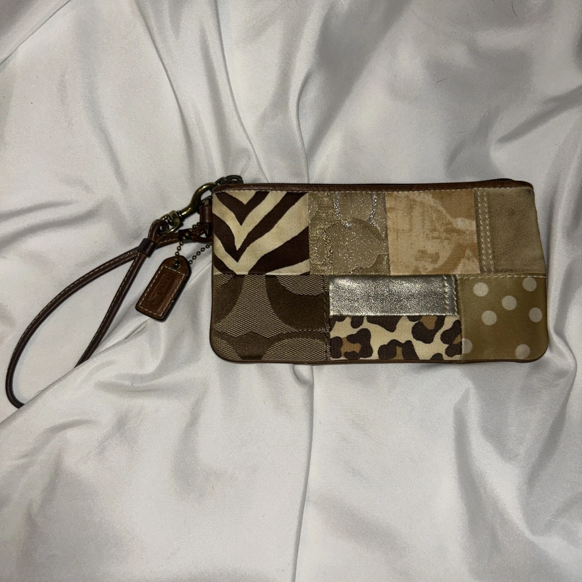 Coach Patchwork Leather Exterior Mini Bags & Handbags for Women