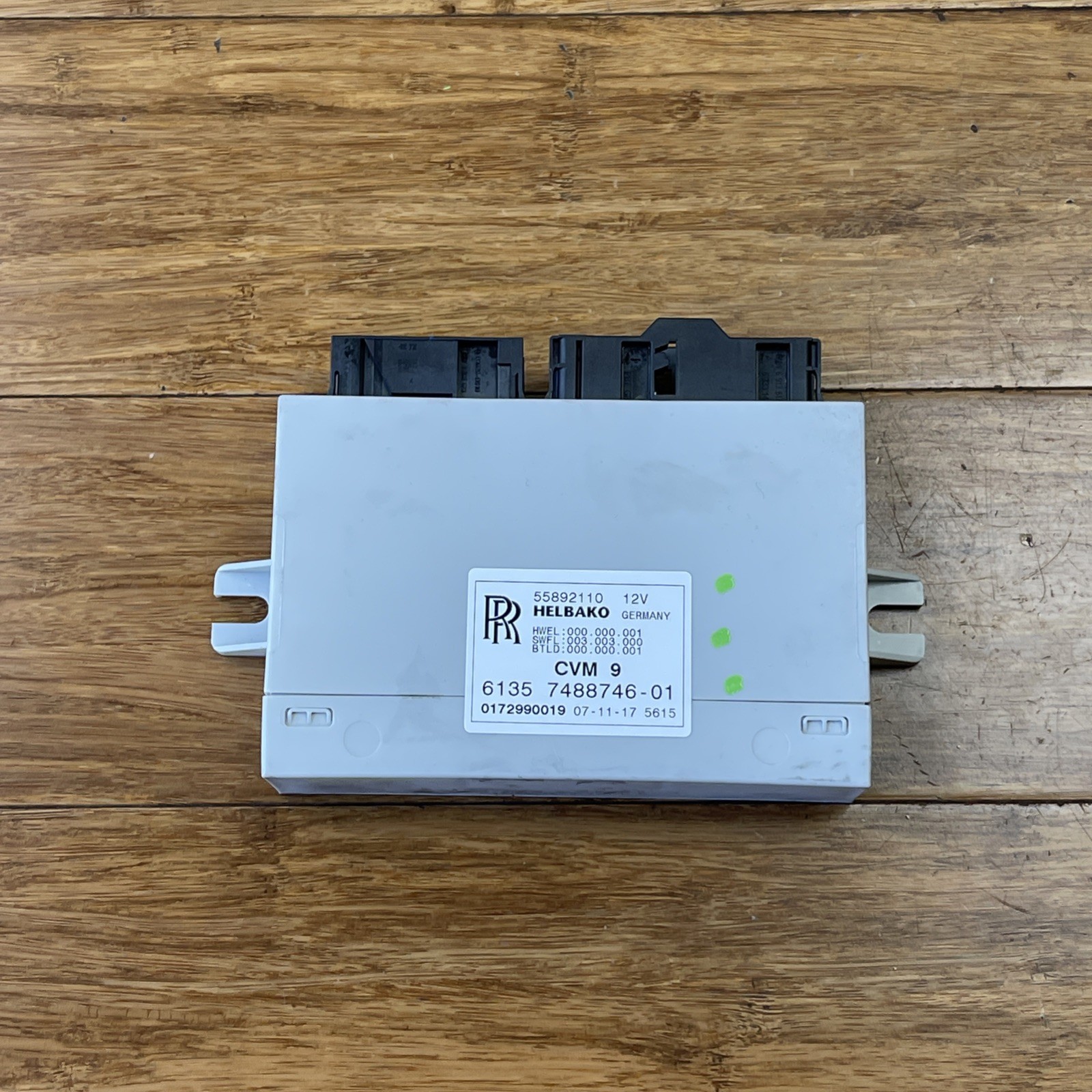 Rolls-Royce Dawn 2017-2023 Convertible top control module