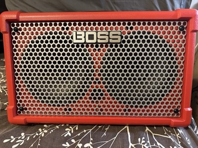 Boss Cube Street II Red Battery-Powered Stereo Modeling Amplifier