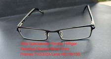 Specsavers Tommy Hilfiger Reading Glasses Black Grey Frames Lens 48 19-135 