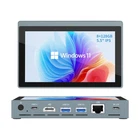 Mini PC Intel N5095 Touchscreen 5.5 inch 8GB 128GB Windows 11 Pro 4K Dual Output