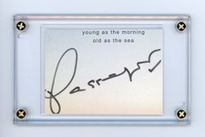 Passenger Autographed Trading Card Sized Signed Cut ACOA