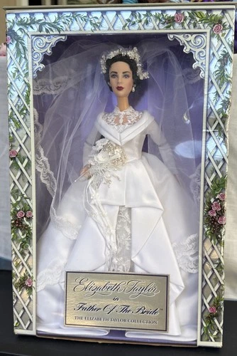 2000 Mattel Elizabeth Taylor in Father of the Bride Barbie Doll #26836 NRFB Liz