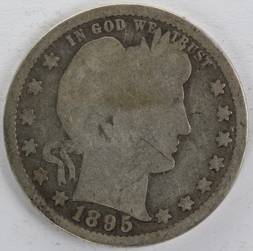 1895 S Barber Quarter
