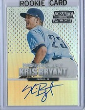 2013 Panini Prizm Draft Picks PRIZM AUTOGRAPH Kris Bryant CHICAGO CUBS RC
