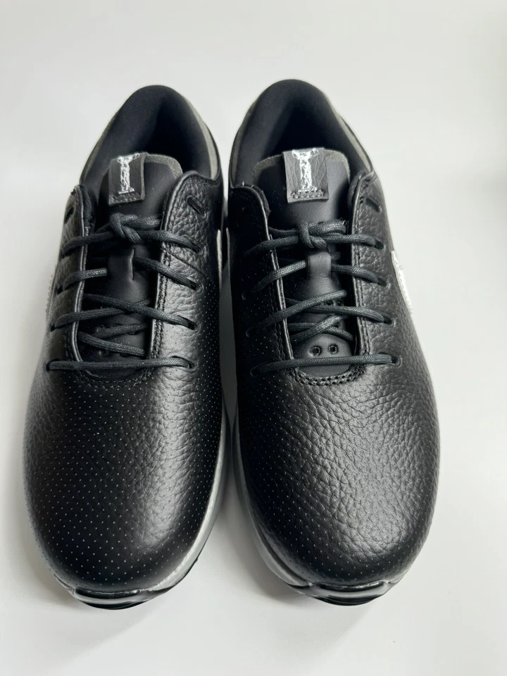 Nike Mens 5/Womens 6.5 Air Zoom Victory Tour 3 Golf Shoes Black/Grey DV6798-010 - Image 2 of 4