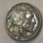 1934 Indian Head BUFFALO NICKEL. Choice AU.  #nr6