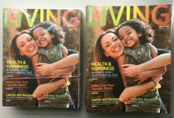 doTERRA Living Magazine 2016 2nd ed UK Europe Wellness Advocate Essential Oils