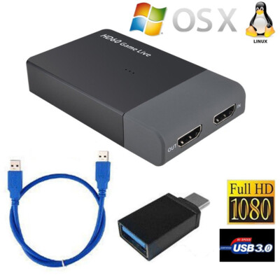 Hot Ezcap261M HD Game Video Converter 1080P Converter USB 3.0 Live Streaming