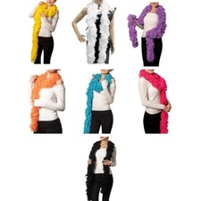5.9ft Colorful Boas for Women Girl Dancing Wedding Party Cosplay
