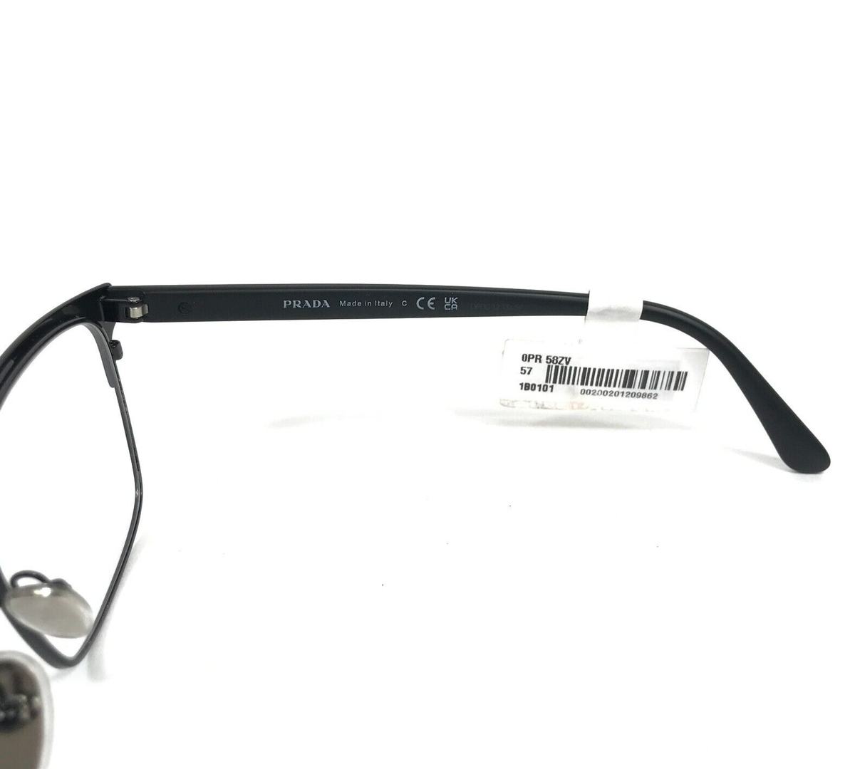 Prada Eyeglasses Frames VPR58Z 1BO-1O1 Matte Black Square Prada Eyeglasses Frames VPR58Z 1BO-1O1 Matte Black Square