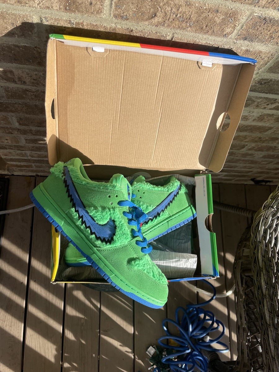 Bear　1113 Size 11 - Nike SB Dunk Low x Grateful Dead Green Bear 2020