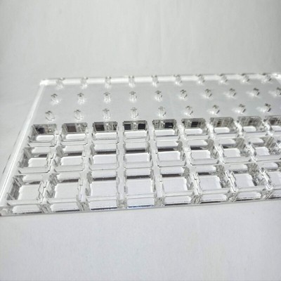 Lubricating Mechanical Keyboard Double Layer Acrylic DIY Tester Base