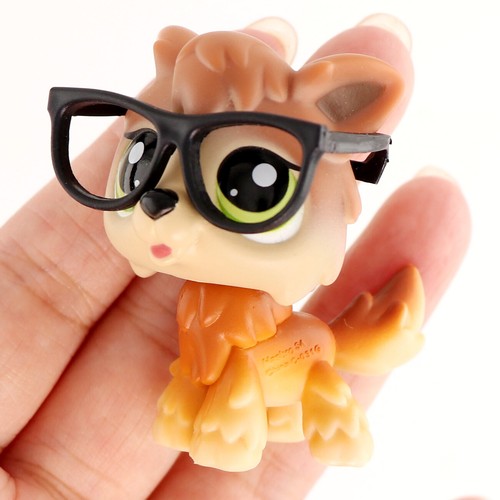 Minilpsshop LPS Little Pet Timber Blond Wolf #2141 Juguete Coleccionar Niños Mascotas Figura - Imagen 5 de 5
