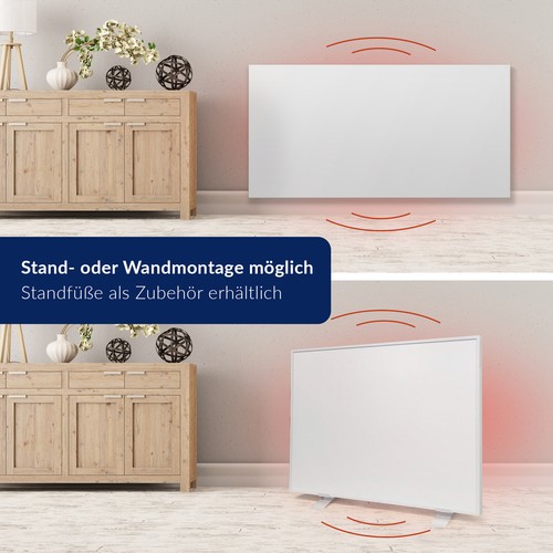 VIESTA® Riscaldamento a Infrarossi da Parete con Termostato (Modèle H900 - 900W) - Foto 9 di 10