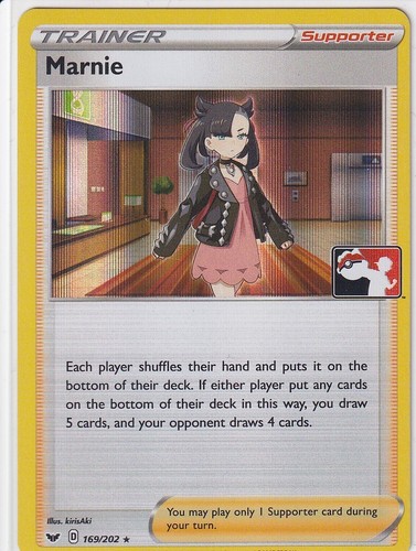 marnie Marnie 169/202 Sword & Shield Base Set Holo Pokemon Card NM | eBay