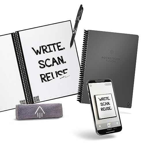 Planner & Notebook, Fusion : Reusable Smart Planner & Notebook | Improve Prod...-image