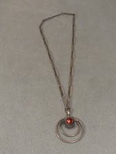 N.E. From Denmark Kette Anhänger Bernstein 925er Silber