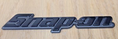 Snap-on ‚Ñ¢ Original Logo Short Box Cart 3D Roll Cab Black Badge