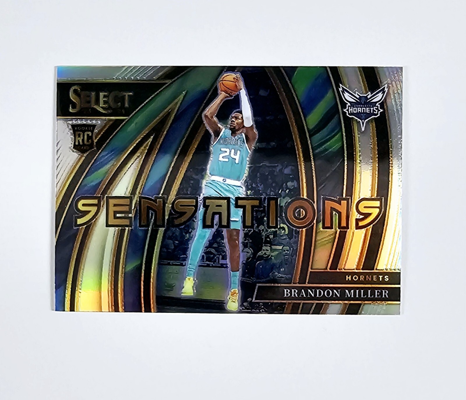 Brandon Miller 2023-24 Select Rookie Sensations Silver Charlotte Hornets RC