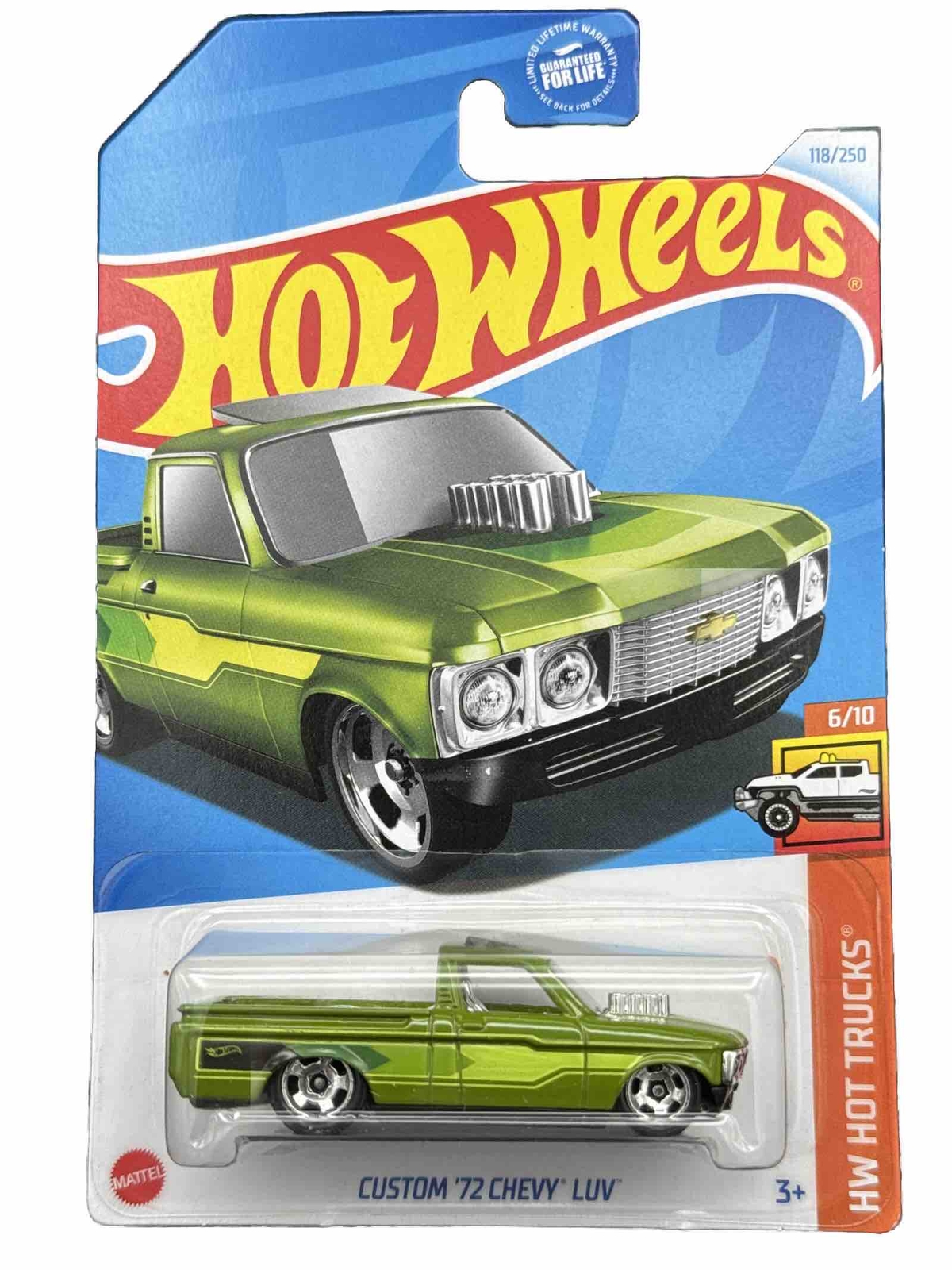 Hot Wheels 2024 HW Hot Trucks 6/10 Green Custom '72 Chevrolet LUV