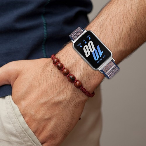 Nylon Band Useful Breathable Replacement Straps for Samsung Galaxy Fit 3 SM-R390 - Zdjęcie 4 z 30