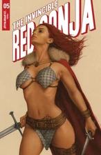 The Invincible Red Sonja (2021) #5 VF/NM Celina Variant Cover Dynamite