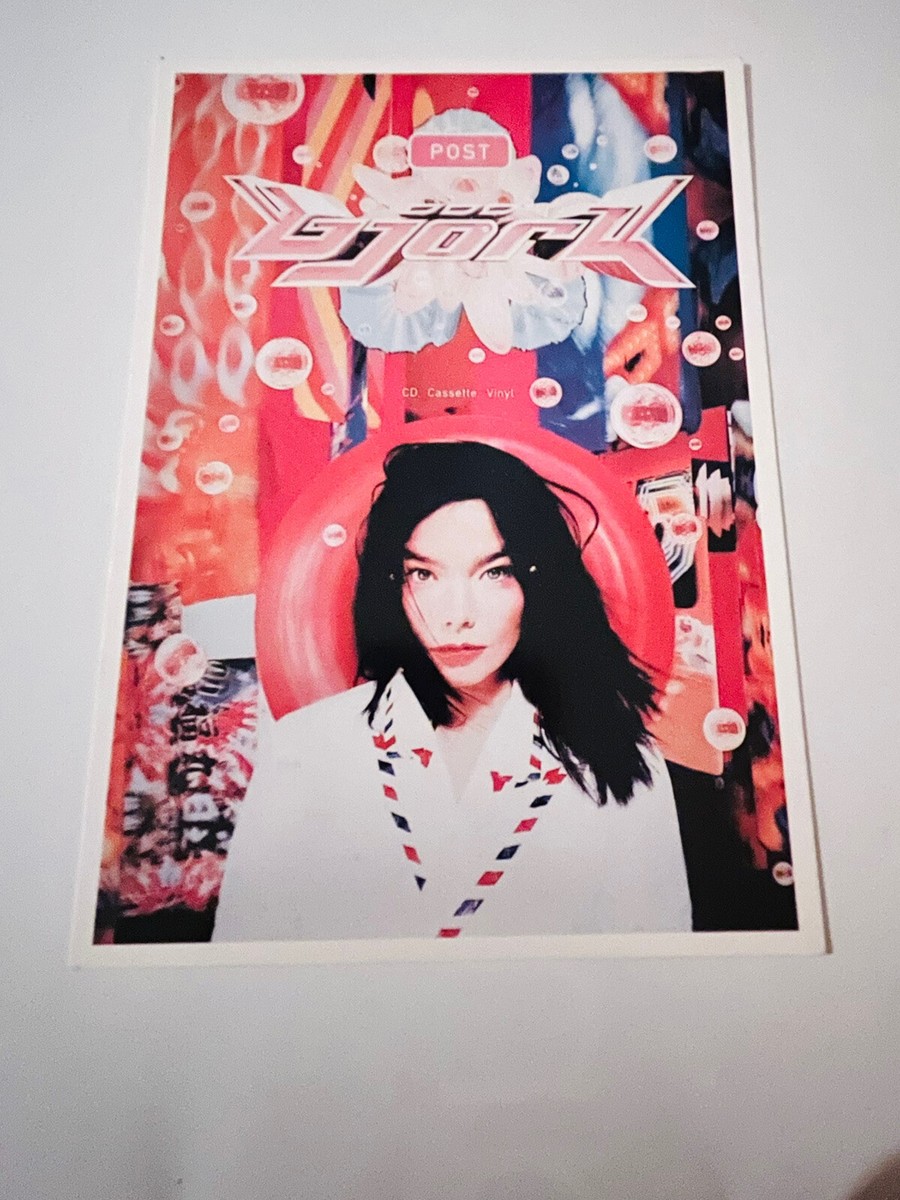 Bjork Post Album UK Import Music MINI Post Card 4”x6” UNUSED MINT
