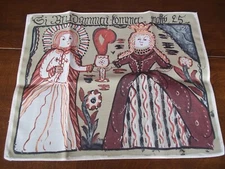 BONAD PAINTING Repo Screen Print Oilcloth Canvas Sweden Nordic Wedding Couple