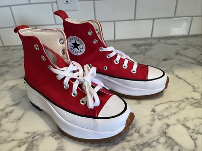 Converse Chuck Taylor Unisex Sneaker Red/White/Black Mens 4.5 Women s 6 See Pics