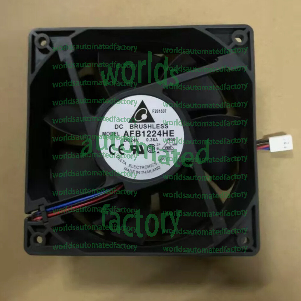 1pcs Delta AFB1224HE-R00 12cm 24V 0.36A 120mm inverter fan 3pin | eBay