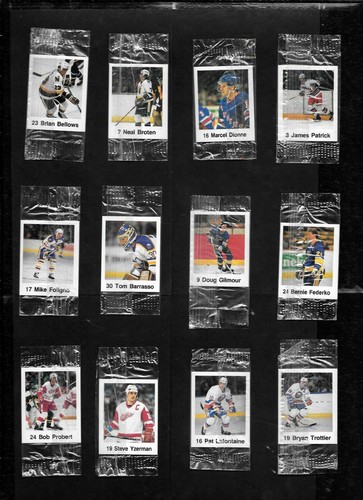 1988-89 FRITO LAY NHL HOCKEY MINI STICKER SEAL OR UNSEAL 1-42 SEE LIST - Picture 2 of 73