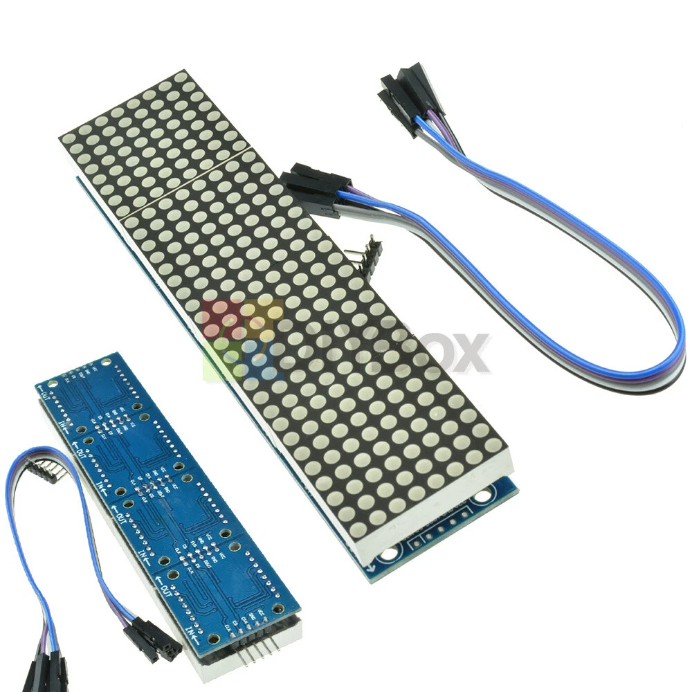 MAX7219 LED Display Dot led Matrix MCU Control Module for Arduino Raspberry Pi