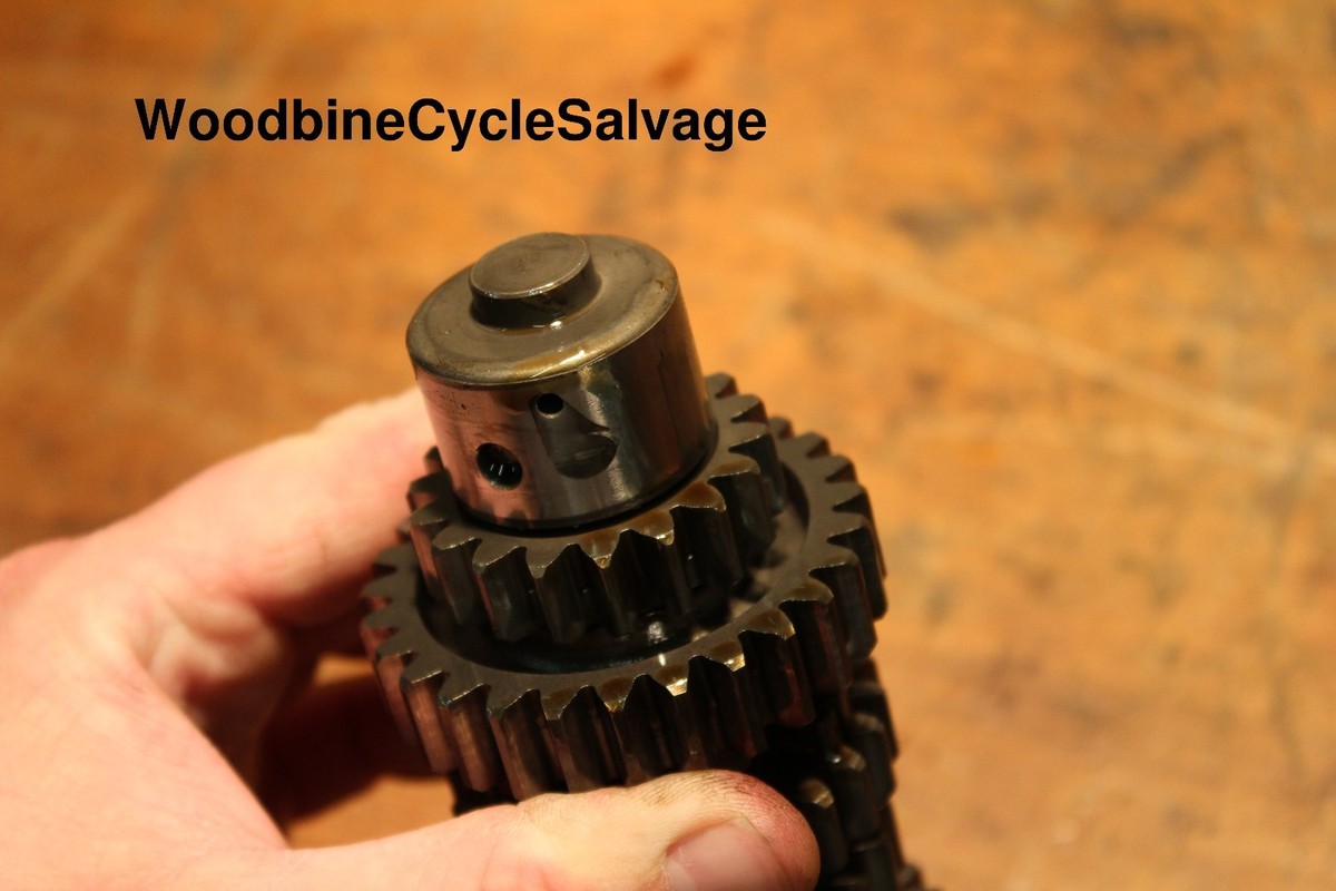 1992 92 Kawasaki ZX600 R ZX6 Transmission Gear SHAFT Set | eBay
