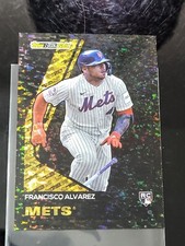 2023 Topps Black Gold black Francisco Alvarez rookie /299 New York Mets READ