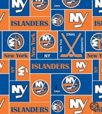 NY Islanders Theme Scrub Hat Cap Lab Tech Dr Nurse Vet Student Hand Made NWT