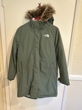 The North Face Arctic Parka Down Jacket Coat Girl XL , Good For Women XS Thyme