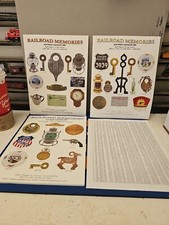 3 Railroad Memories 2014 Auction Catalog Lot  Railroad Memorabilia #88,89,90.