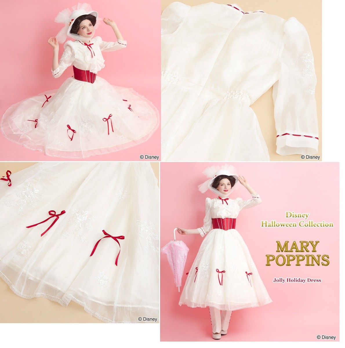 シークレットハニー　メリー・ポピンズ ジョリー・ホリデードレス シークレットハニー メリーポピンズ ドレス 仮装 Dハロ コスプレ